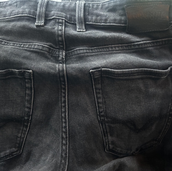 Guess heavy distressed moto jeans slim tapered - Picture 7 of 9